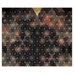 Abstract Psychedelic Geometry Andy Gilmore Sacred Zipper Medium Tote Bag from ArtsNow.com Back