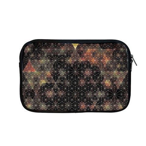 Abstract Psychedelic Geometry Andy Gilmore Sacred Apple MacBook Pro 13  Zipper Case from ArtsNow.com Front