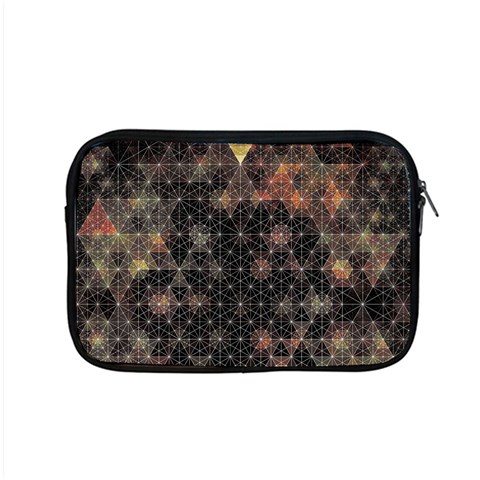 Abstract Psychedelic Geometry Andy Gilmore Sacred Apple MacBook Pro 15  Zipper Case from ArtsNow.com Front