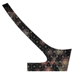 Abstract Psychedelic Geometry Andy Gilmore Sacred Cross Back Hipster Bikini Set from ArtsNow.com Back Right