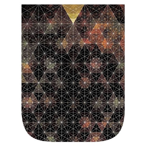 Abstract Psychedelic Geometry Andy Gilmore Sacred Waist Pouch (Large) from ArtsNow.com Front Pocket