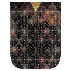 Abstract Psychedelic Geometry Andy Gilmore Sacred Waist Pouch (Large) from ArtsNow.com Front Pocket