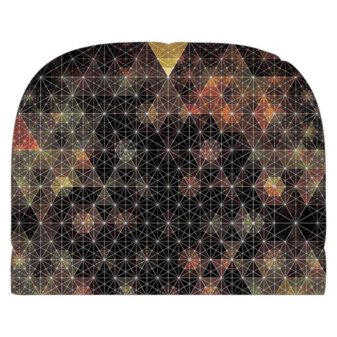 Abstract Psychedelic Geometry Andy Gilmore Sacred Make Up Case (Small) from ArtsNow.com Back