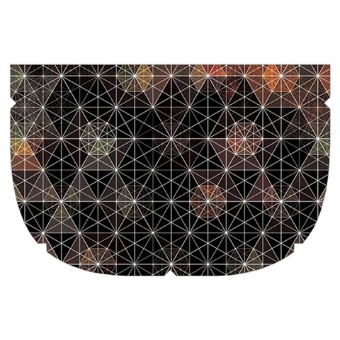Abstract Psychedelic Geometry Andy Gilmore Sacred Make Up Case (Small) from ArtsNow.com Side Right