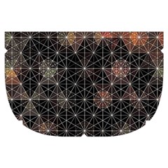 Abstract Psychedelic Geometry Andy Gilmore Sacred Make Up Case (Small) from ArtsNow.com Side Left