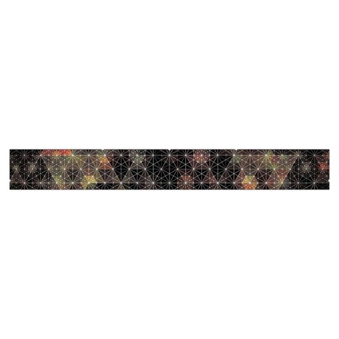 Abstract Psychedelic Geometry Andy Gilmore Sacred Make Up Case (Small) from ArtsNow.com Zipper Tape Front