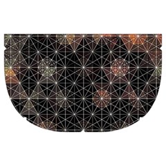 Abstract Psychedelic Geometry Andy Gilmore Sacred Make Up Case (Medium) from ArtsNow.com Side Left