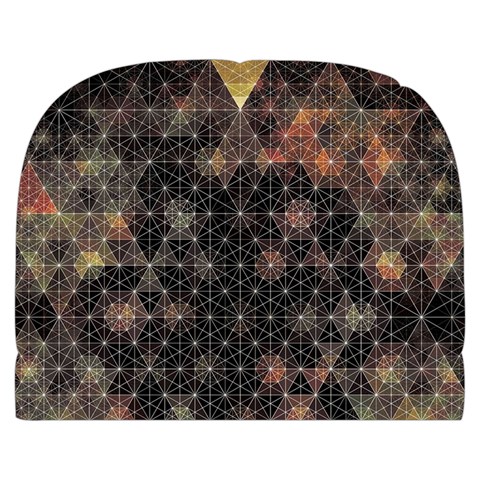 Abstract Psychedelic Geometry Andy Gilmore Sacred Make Up Case (Large) from ArtsNow.com Back