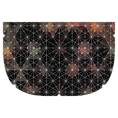 Abstract Psychedelic Geometry Andy Gilmore Sacred Make Up Case (Large) from ArtsNow.com Side Right