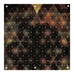Abstract Psychedelic Geometry Andy Gilmore Sacred Banner and Sign 3  x 3 