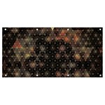 Abstract Psychedelic Geometry Andy Gilmore Sacred Banner and Sign 8  x 4 