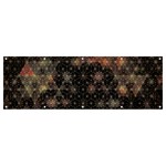 Abstract Psychedelic Geometry Andy Gilmore Sacred Banner and Sign 12  x 4 