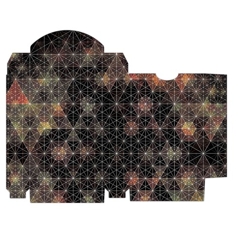 Abstract Psychedelic Geometry Andy Gilmore Sacred Playing Cards Single Design (Rectangle) with Custom Box from ArtsNow.com Poker Box