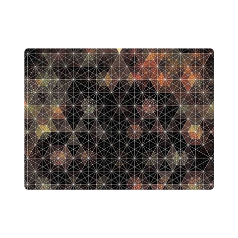Abstract Psychedelic Geometry Andy Gilmore Sacred Premium Plush Fleece Blanket (Mini) from ArtsNow.com 35 x27  Blanket Front