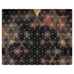Abstract Psychedelic Geometry Andy Gilmore Sacred Premium Plush Fleece Blanket (Medium)
