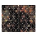 Abstract Psychedelic Geometry Andy Gilmore Sacred Premium Plush Fleece Blanket (Large)