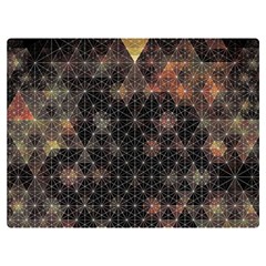 Abstract Psychedelic Geometry Andy Gilmore Sacred Two Sides Premium Plush Fleece Blanket (Extra Small) from ArtsNow.com 40 x30  Blanket Back