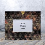 Abstract Psychedelic Geometry Andy Gilmore Sacred White Tabletop Photo Frame 4 x6 