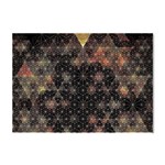 Abstract Psychedelic Geometry Andy Gilmore Sacred Crystal Sticker (A4)
