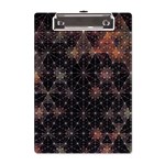 Abstract Psychedelic Geometry Andy Gilmore Sacred A5 Acrylic Clipboard
