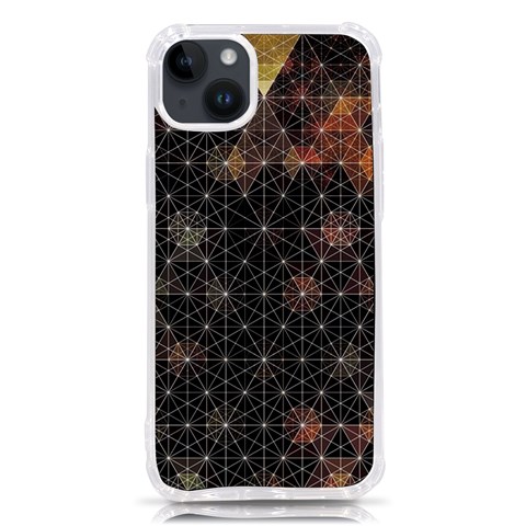 Abstract Psychedelic Geometry Andy Gilmore Sacred iPhone 14 Plus TPU UV Print Case from ArtsNow.com Front