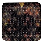 Abstract Psychedelic Geometry Andy Gilmore Sacred Square Glass Fridge Magnet (4 pack)