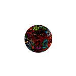 Somewhere Near Oblivion Nightmares Acid Colors Psychedelic 1  Mini Magnets