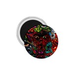 Somewhere Near Oblivion Nightmares Acid Colors Psychedelic 1.75  Magnets