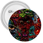 Somewhere Near Oblivion Nightmares Acid Colors Psychedelic 3  Buttons