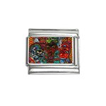 Somewhere Near Oblivion Nightmares Acid Colors Psychedelic Italian Charm (9mm)