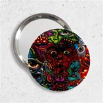 Somewhere Near Oblivion Nightmares Acid Colors Psychedelic 2.25  Handbag Mirrors
