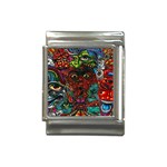 Somewhere Near Oblivion Nightmares Acid Colors Psychedelic Italian Charm (13mm)