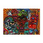 Somewhere Near Oblivion Nightmares Acid Colors Psychedelic Sticker A4 (10 pack)