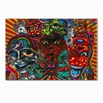 Somewhere Near Oblivion Nightmares Acid Colors Psychedelic Postcard 4 x 6  (Pkg of 10)