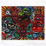 Somewhere Near Oblivion Nightmares Acid Colors Psychedelic Rectangular Jigsaw Puzzl