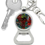 Somewhere Near Oblivion Nightmares Acid Colors Psychedelic Bottle Opener Key Chain