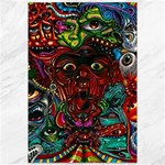 Somewhere Near Oblivion Nightmares Acid Colors Psychedelic Canvas 12  x 18 