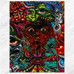 Somewhere Near Oblivion Nightmares Acid Colors Psychedelic Canvas 18  x 24 