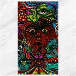 Somewhere Near Oblivion Nightmares Acid Colors Psychedelic Canvas 40  x 72 