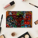 Somewhere Near Oblivion Nightmares Acid Colors Psychedelic Cosmetic Bag (Medium)