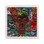 Somewhere Near Oblivion Nightmares Acid Colors Psychedelic Memory Card Reader (Square)