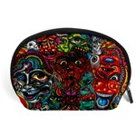 Somewhere Near Oblivion Nightmares Acid Colors Psychedelic Accessory Pouch (Large)