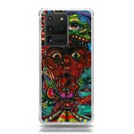 Somewhere Near Oblivion Nightmares Acid Colors Psychedelic Samsung Galaxy S20 Ultra 6.9 Inch TPU UV Case