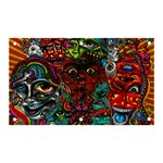 Somewhere Near Oblivion Nightmares Acid Colors Psychedelic Banner and Sign 5  x 3 