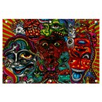 Somewhere Near Oblivion Nightmares Acid Colors Psychedelic Banner and Sign 6  x 4 