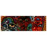 Somewhere Near Oblivion Nightmares Acid Colors Psychedelic Banner and Sign 9  x 3 