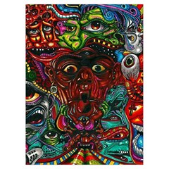 Somewhere Near Oblivion Nightmares Acid Colors Psychedelic Playing Cards Single Design (Rectangle) with Custom Box from ArtsNow.com Card