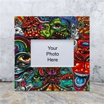 Somewhere Near Oblivion Nightmares Acid Colors Psychedelic White Box Photo Frame 4  x 6 