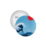 Minimalism Great Wave Off Kanagawa 1.75  Buttons