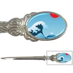 Minimalism Great Wave Off Kanagawa Letter Opener